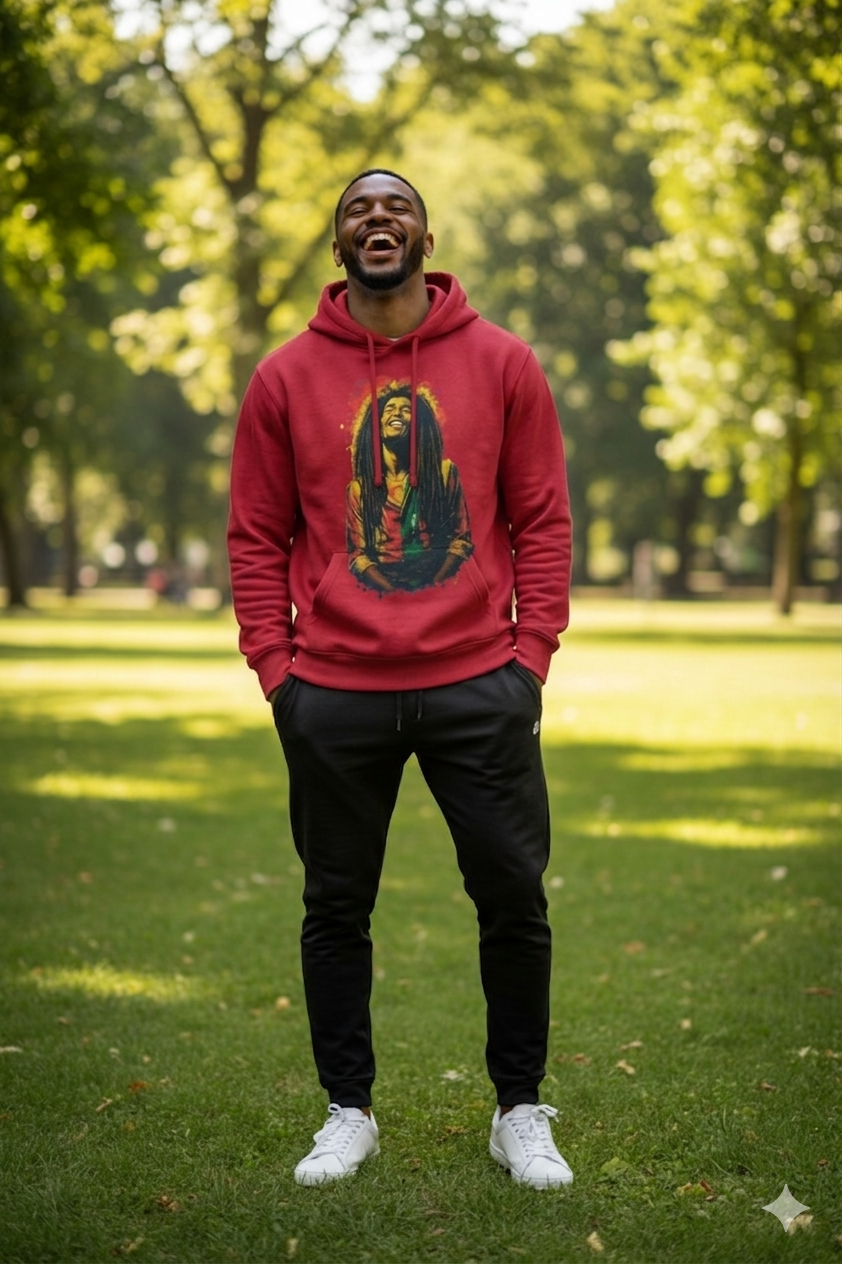 Hoodie Tributo a Bob Marley