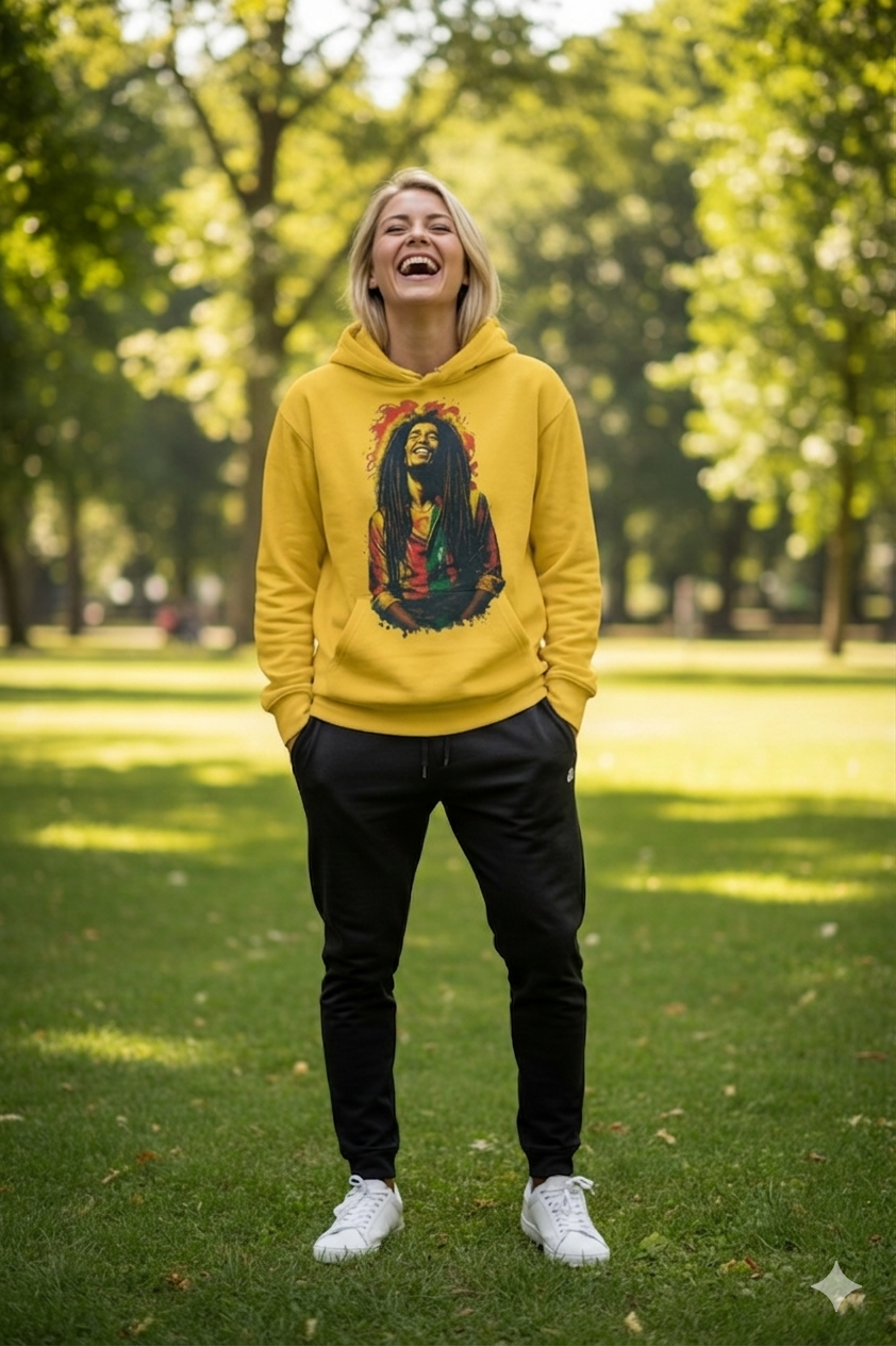 Hoodie Tributo a Bob Marley