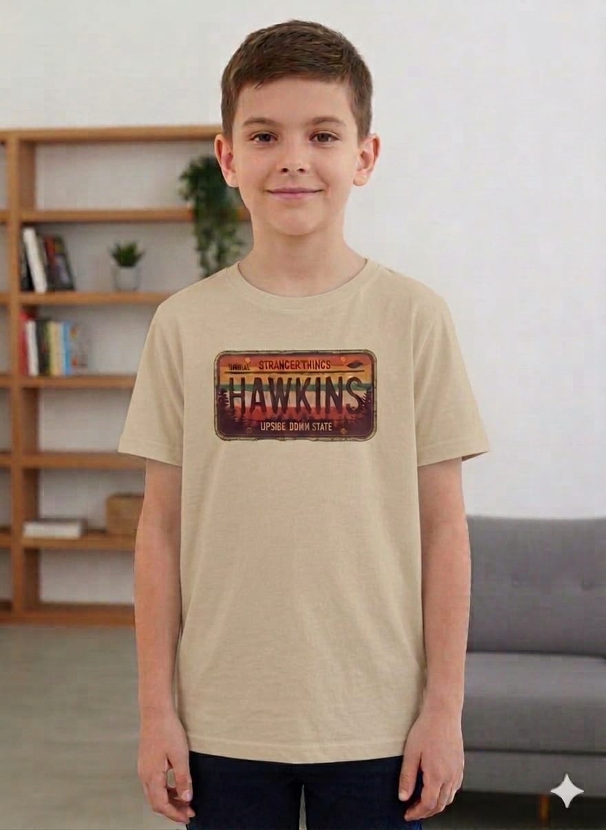 Camiseta Niño Hawkins – Edición Retro 80's