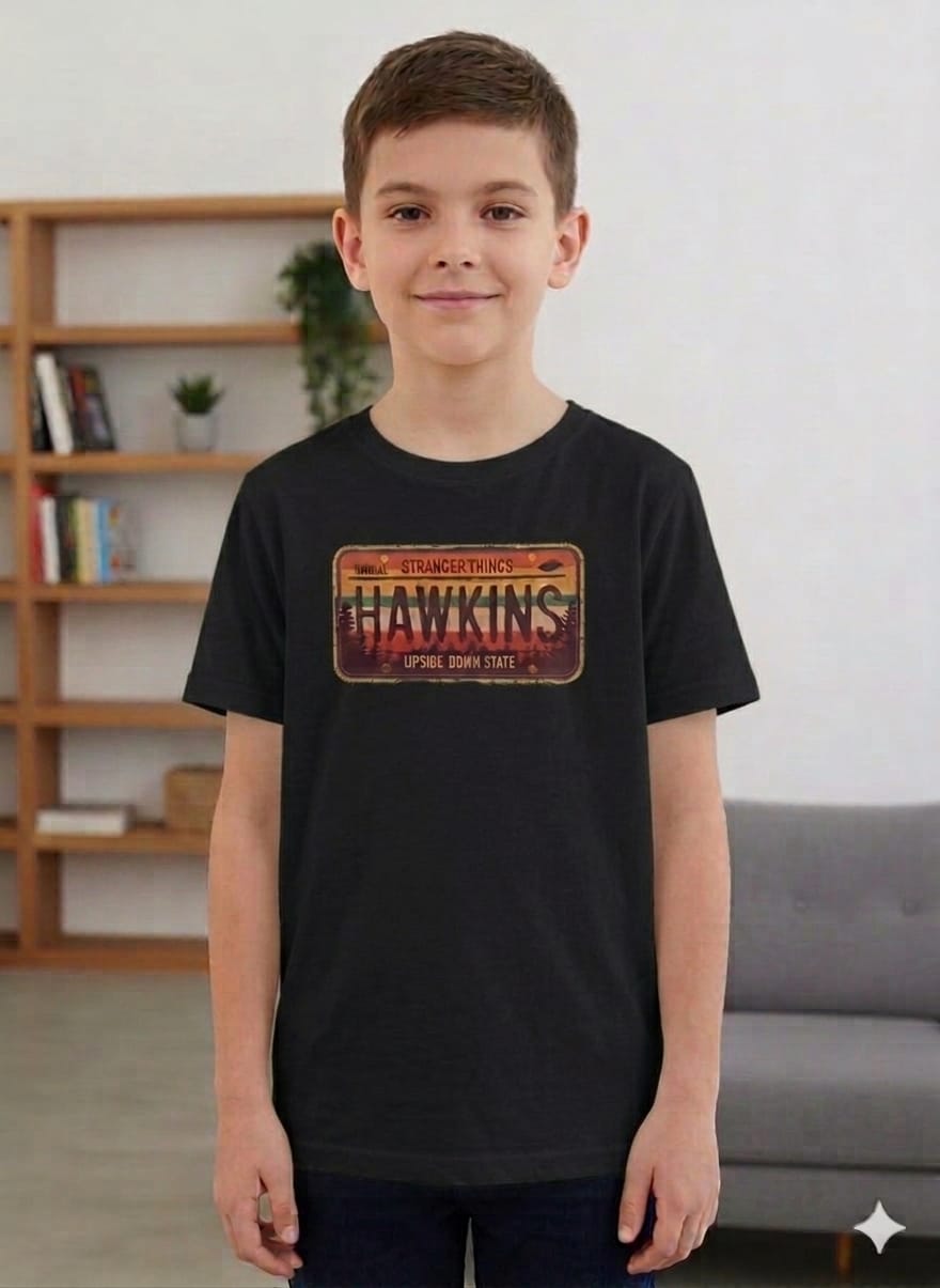 Camiseta Niño Hawkins – Edición Retro 80's