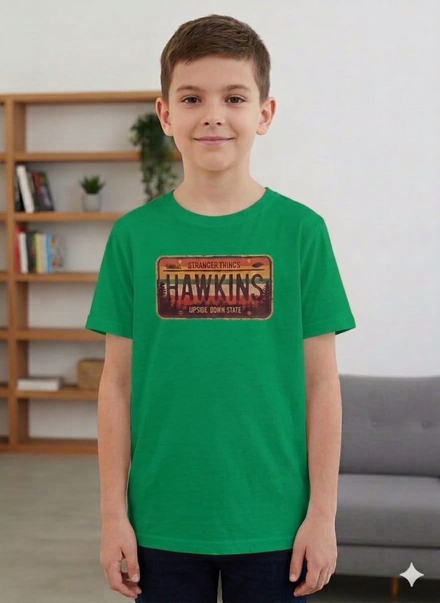 Camiseta Niño Hawkins – Edición Retro 80's
