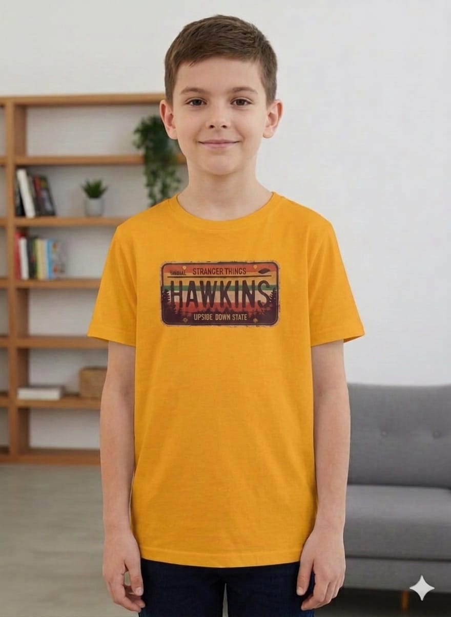 Camiseta Niño Hawkins – Edición Retro 80's