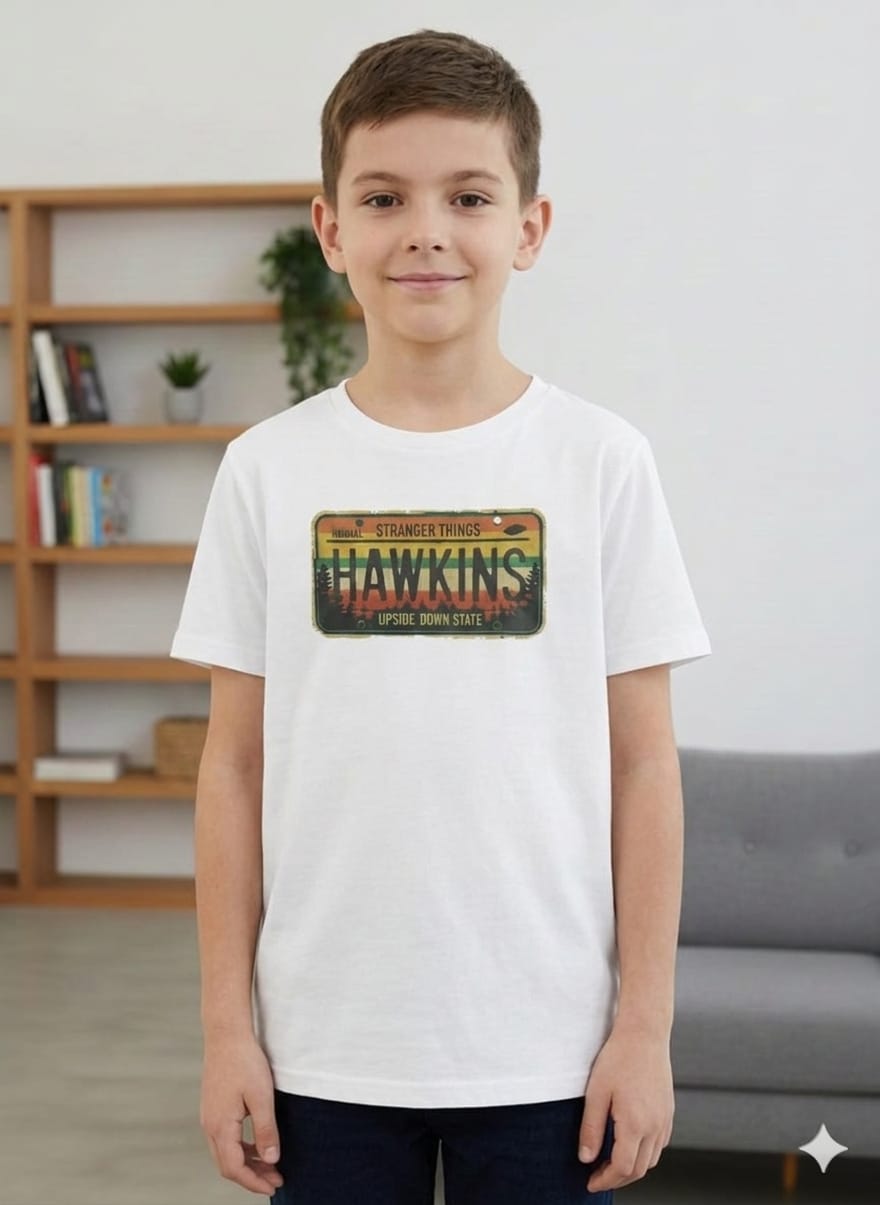 Camiseta Niño Hawkins – Edición Retro 80's