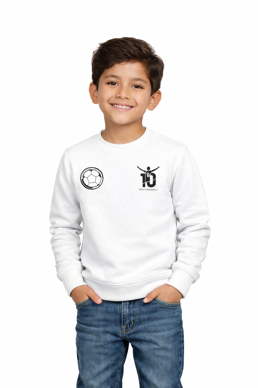 Saco Niño Cuello Redondo – Pasión Tricolor