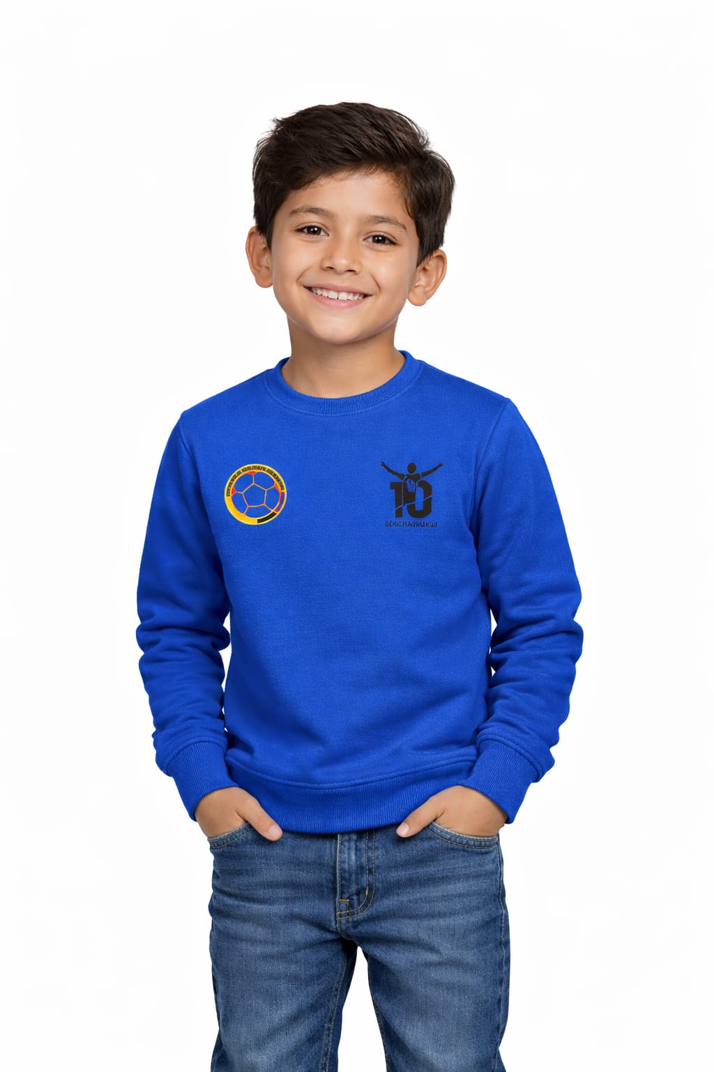 Saco Niño Cuello Redondo – Pasión Tricolor