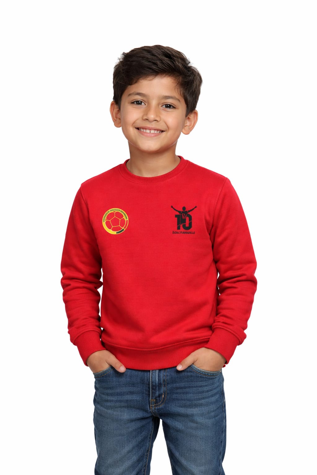 Saco Niño Cuello Redondo – Pasión Tricolor
