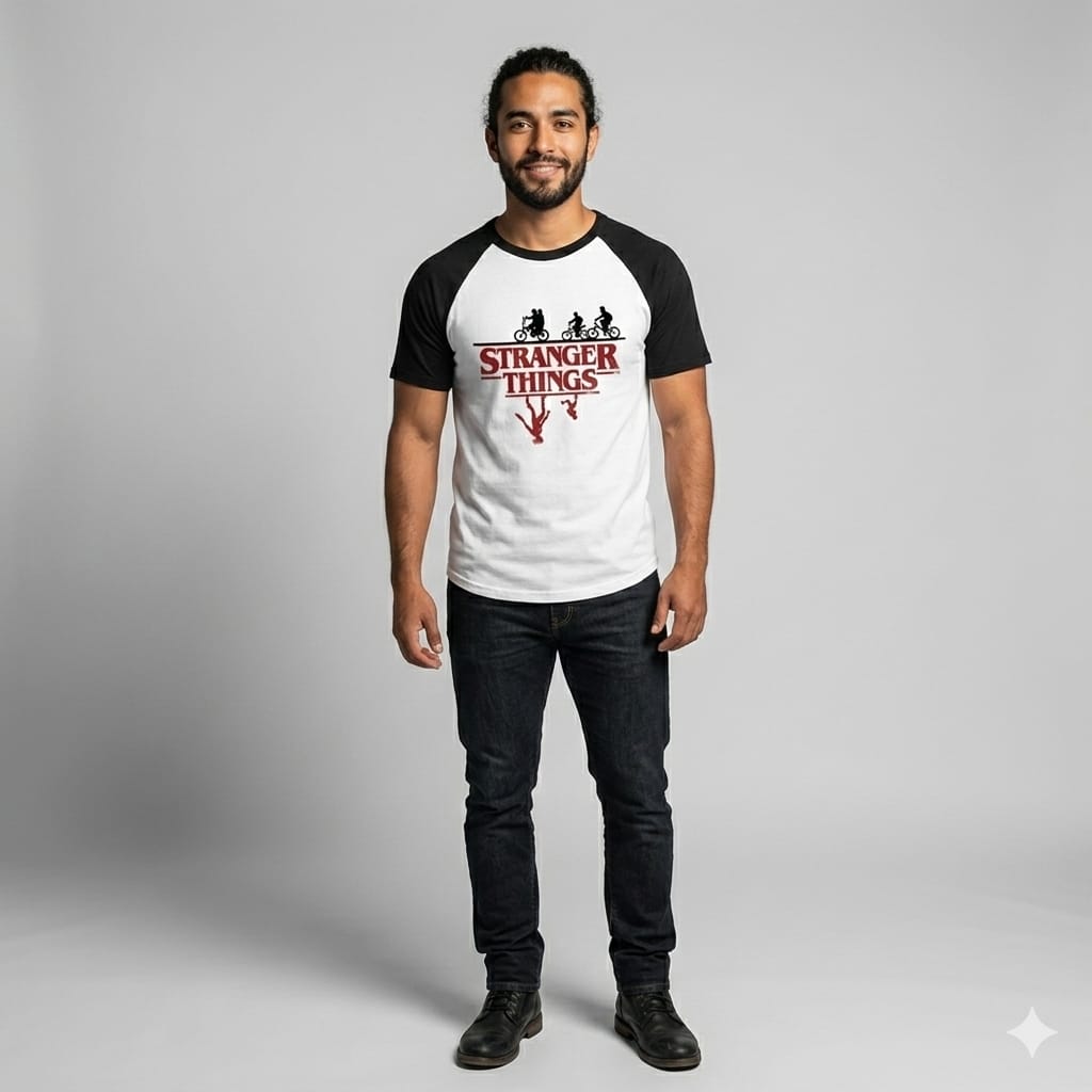 Camiseta Oversize Doble Color The Upside Down – Dimensión Gato