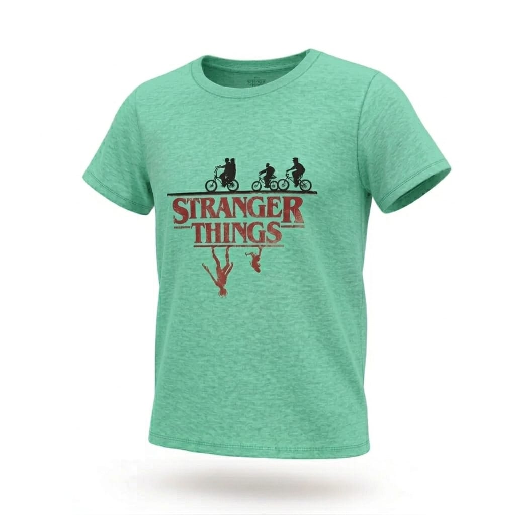 Camiseta Dama Slim The Upside Down – Dimensión Gato