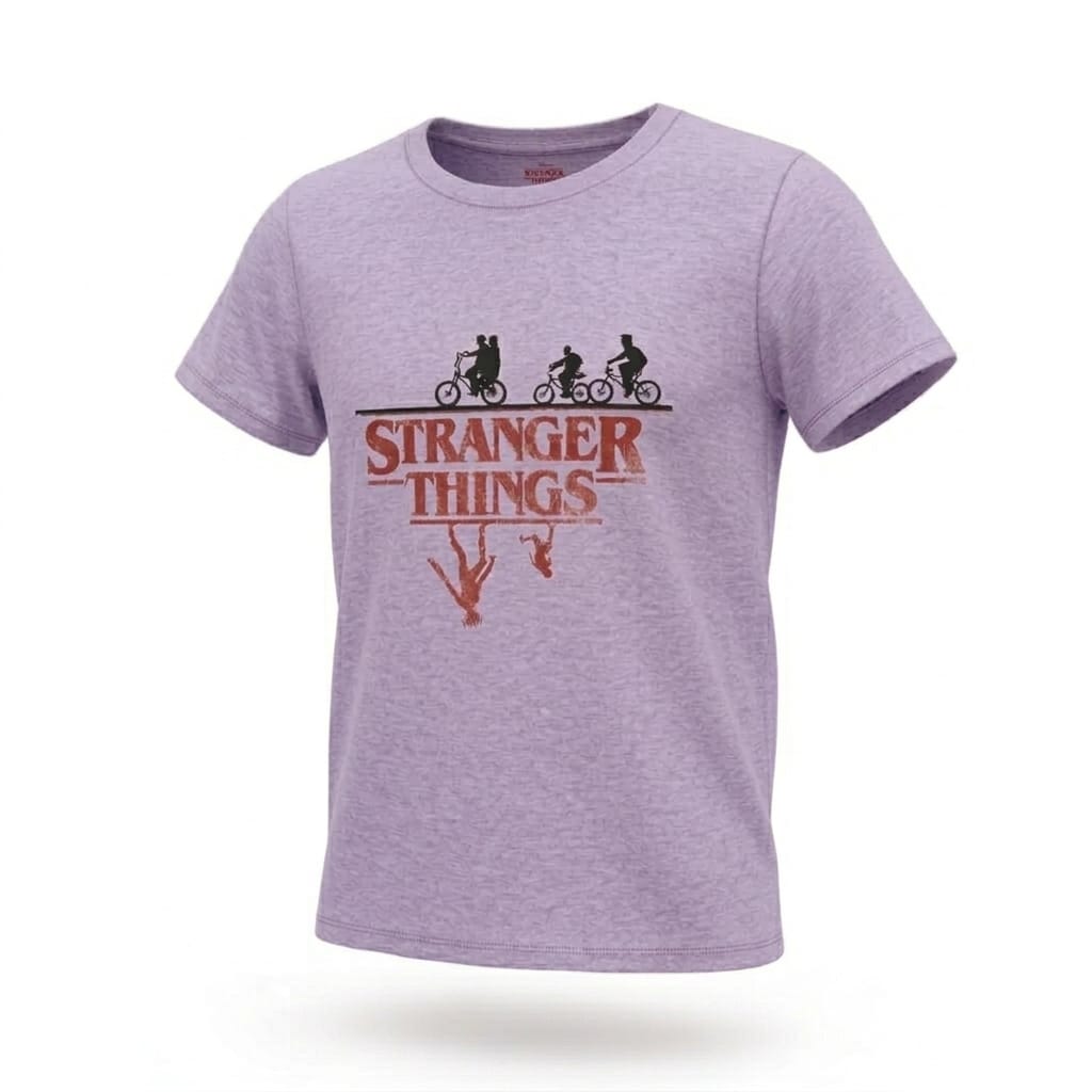 Camiseta Hombre The Upside Down – Dimensión Gato
