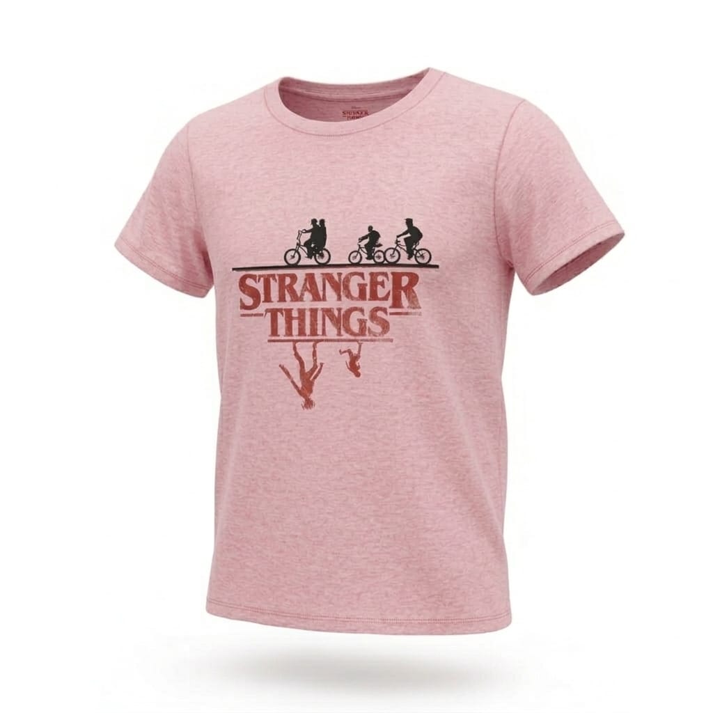 Camiseta Hombre The Upside Down – Dimensión Gato