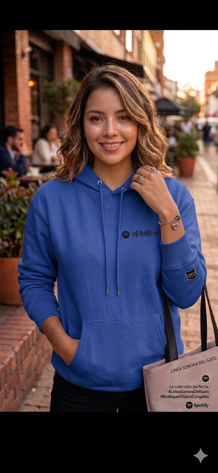 Hoodie Sonoro del Gato – Adulto