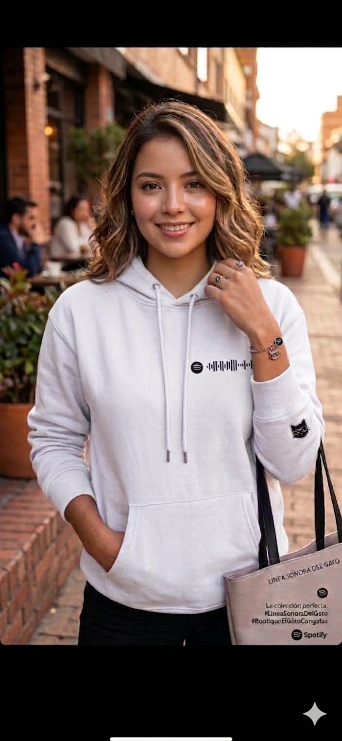 Hoodie Sonoro del Gato – Adulto