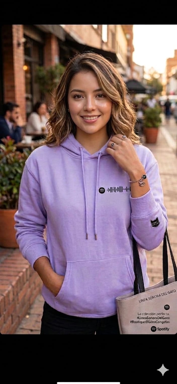 Hoodie Sonoro del Gato – Adulto