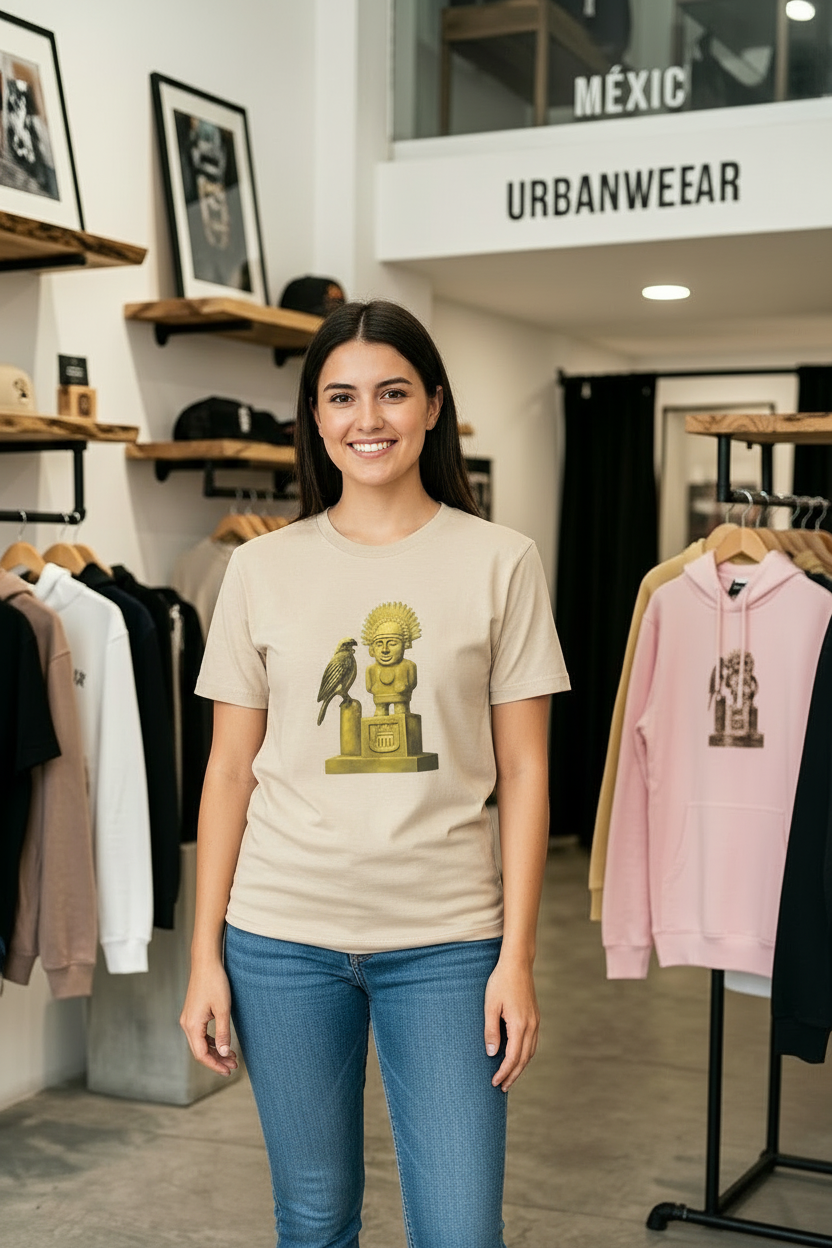 Camiseta Niña Beige