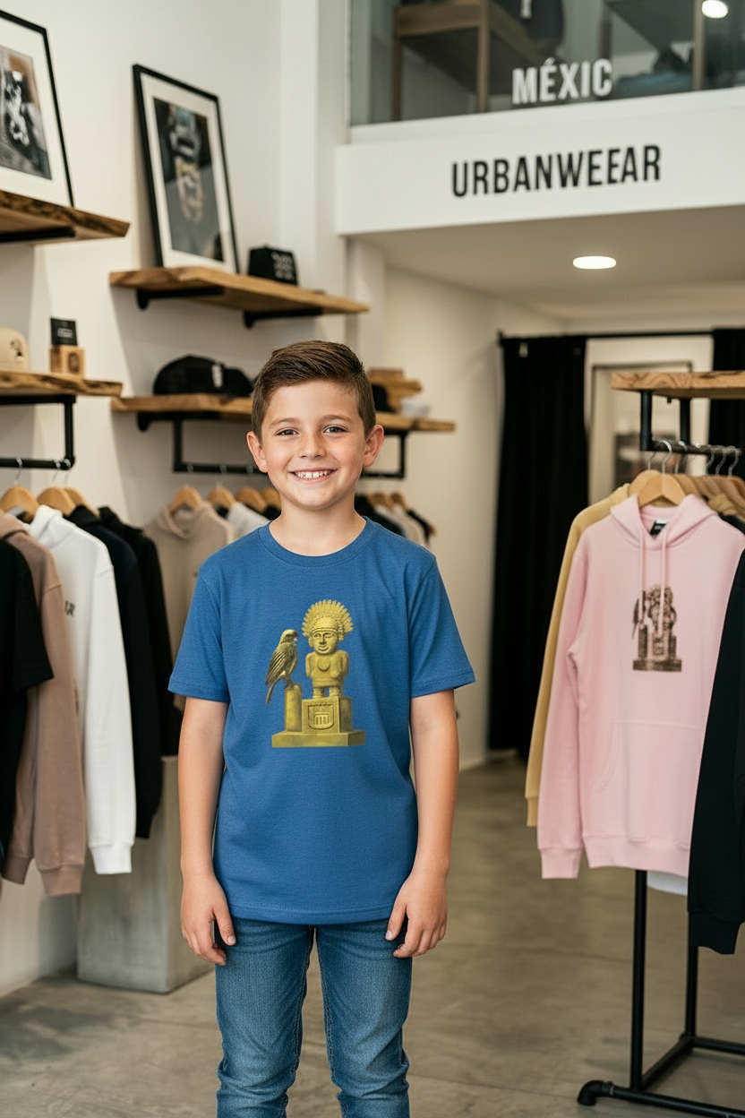 Camiseta Niños Azul