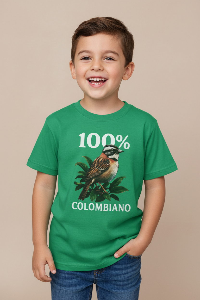 Camiseta Niños - Verde