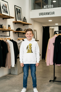 Hoodie Niños Blanco