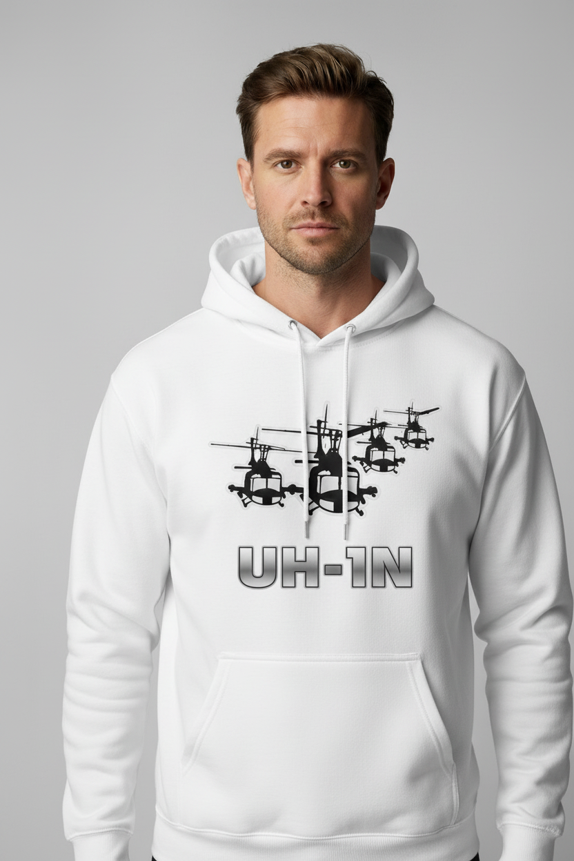 Hoodie UH-1N Blanco