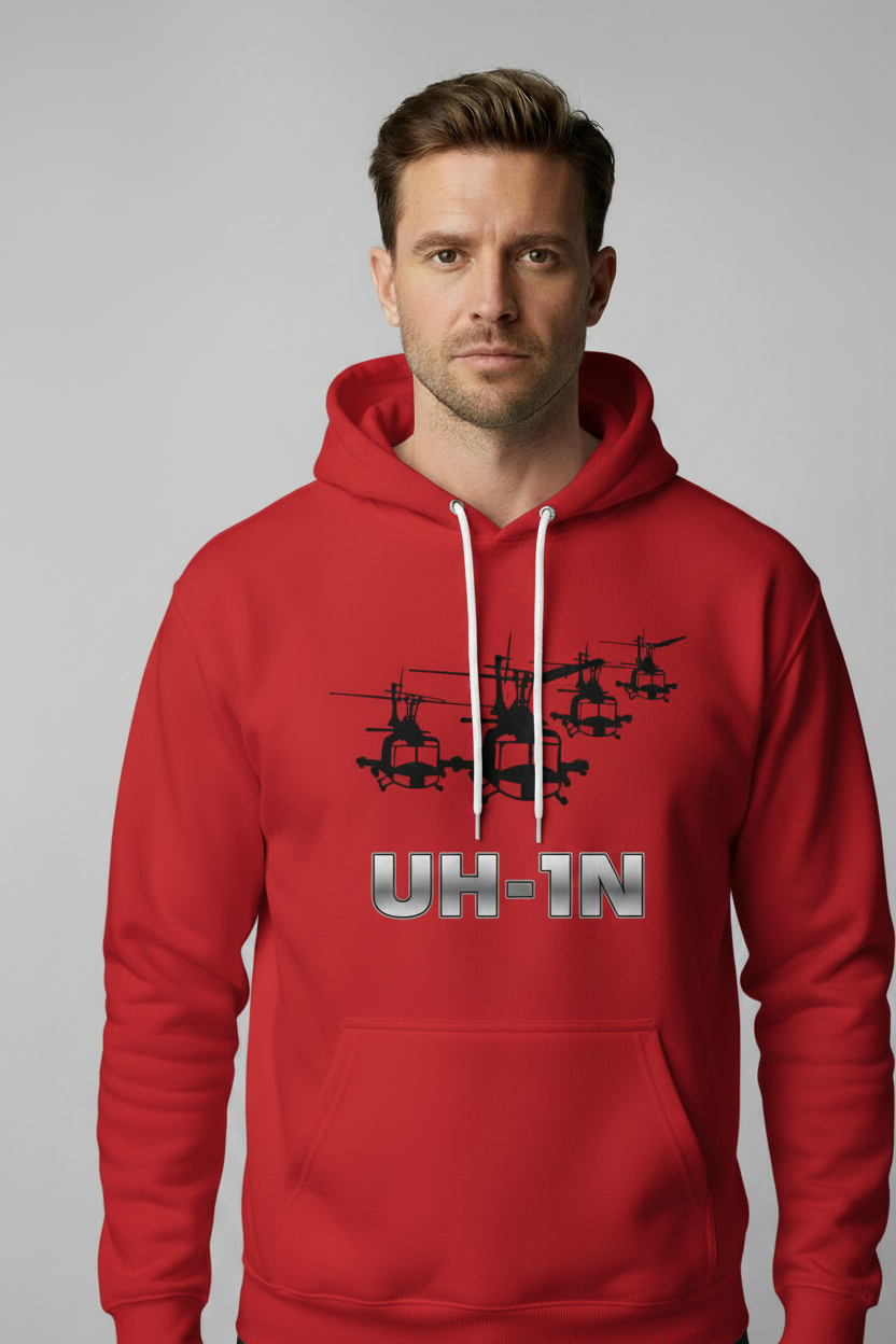 Hoodie UH-1N Rojo