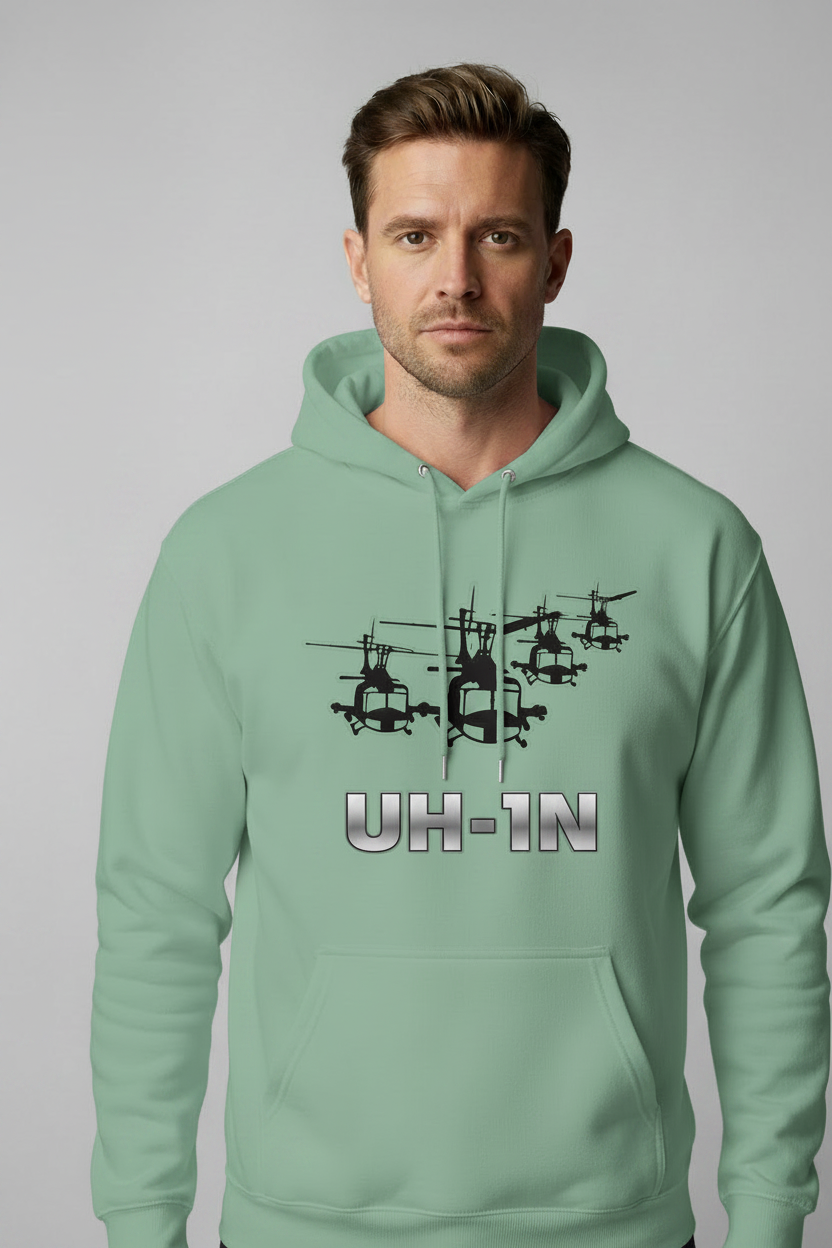 Hoodie UH-1N Verde Menta