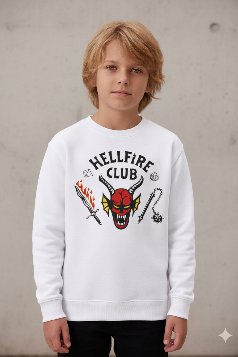 Saco niños blanco Hellfire Club