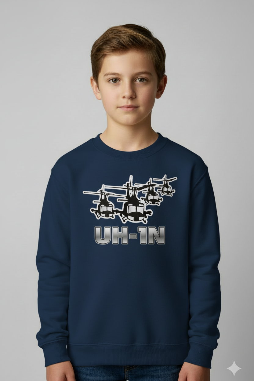 Camiseta UH-1N Niños Azul Marino