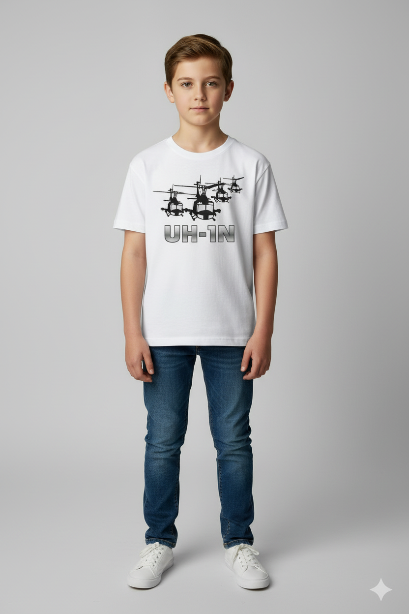 Camiseta UH-1N Niños Blanco