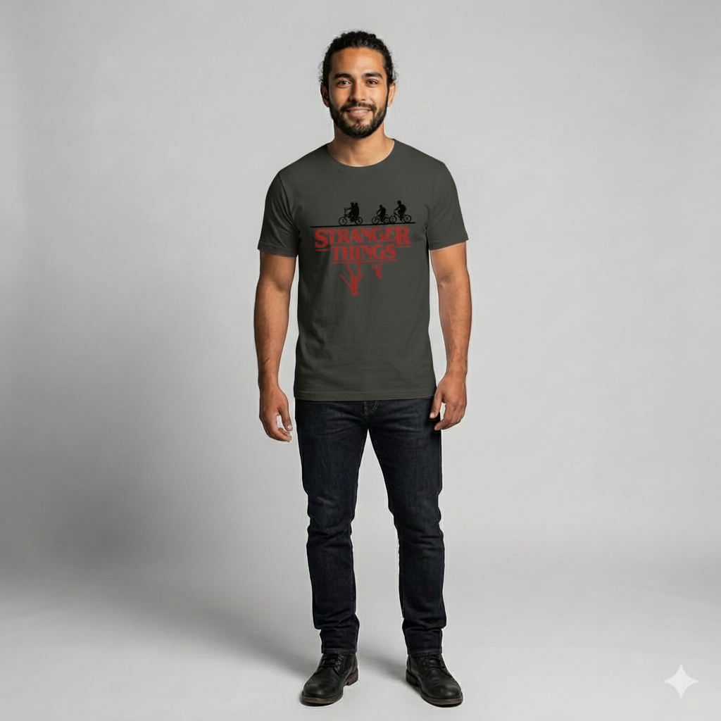 Camiseta Oversize Unicolor Básica The Upside Down – Dimensión Gato