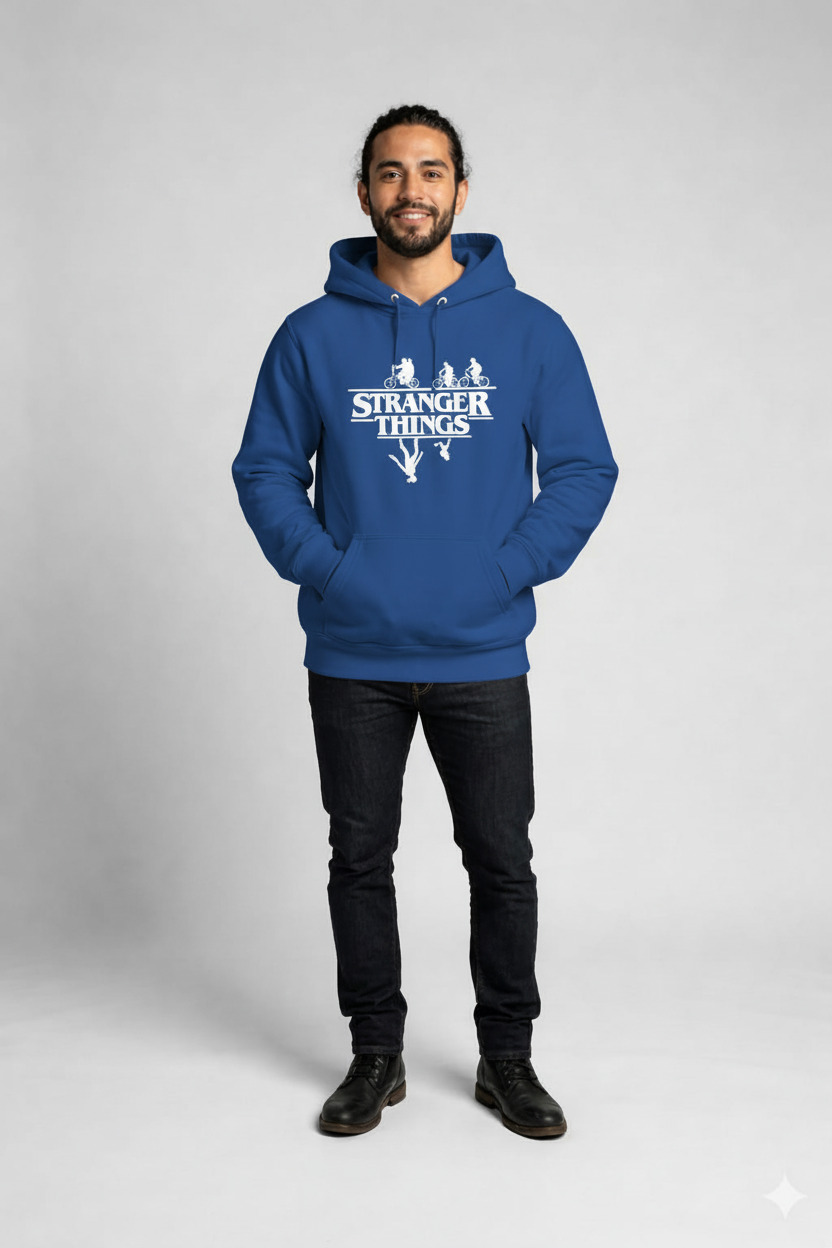 Hoodie Adultos The Upside Down – Dimensión Gato