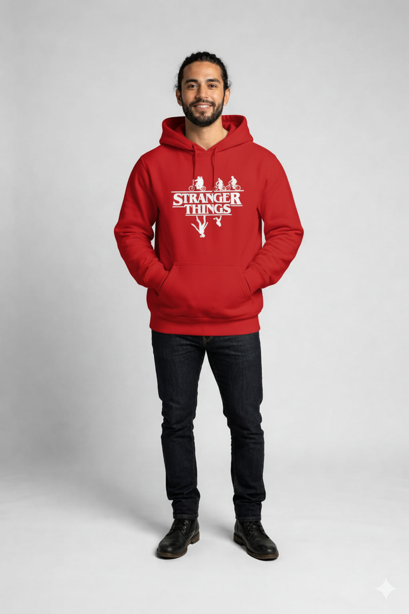 Hoodie Adultos The Upside Down – Dimensión Gato