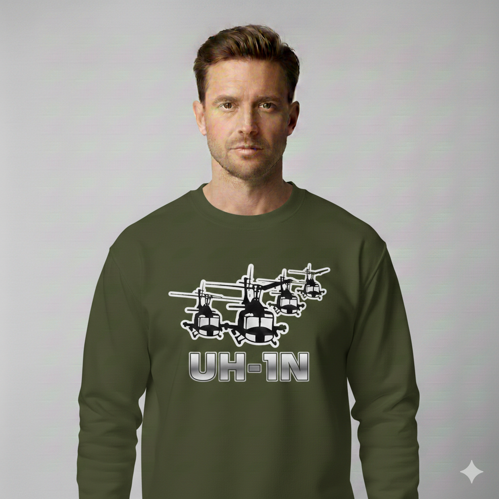 Saco Cuello Redondo UH-1N – Colección Pasión por el Aire