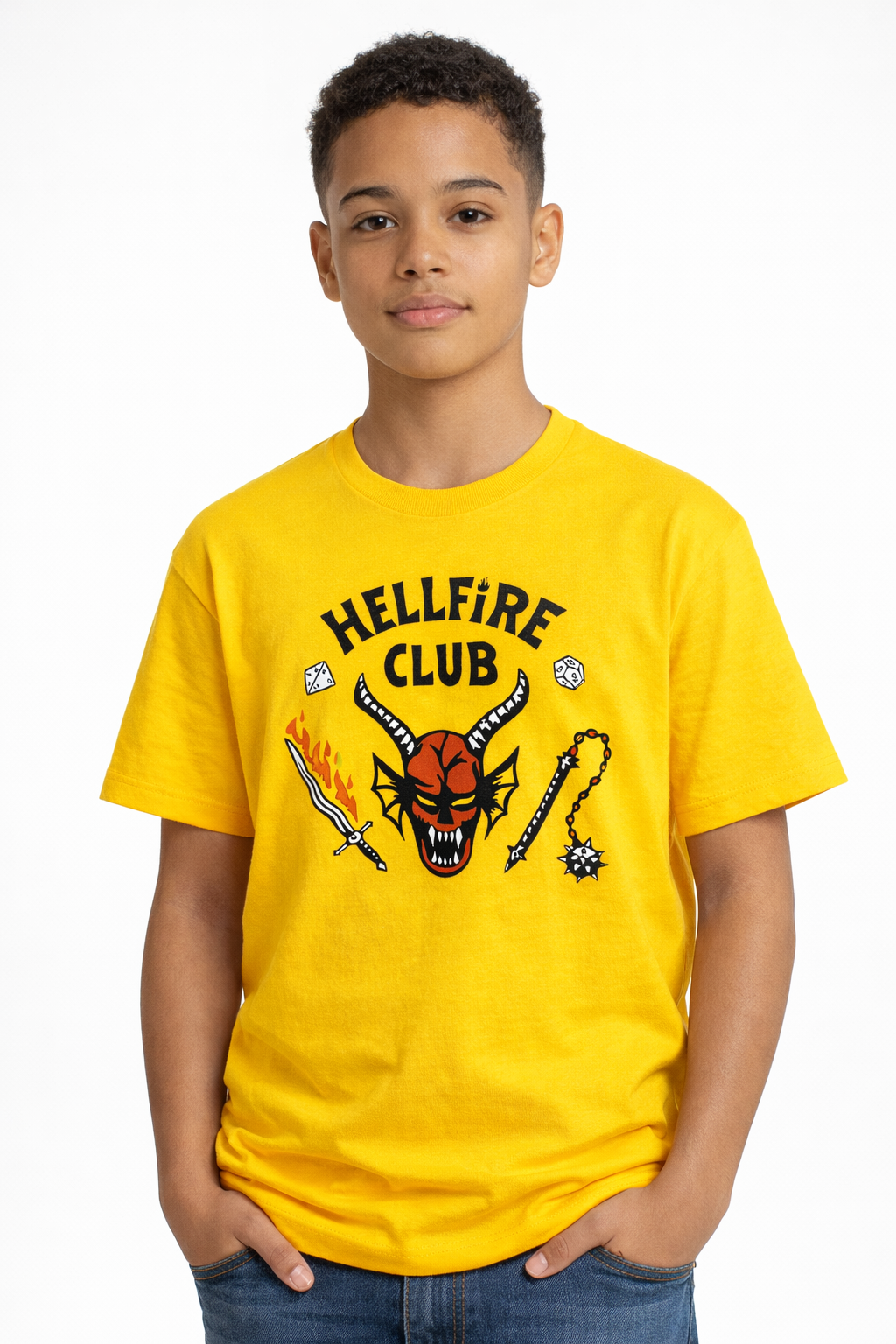 Camiseta Niños Hellfire Club – Dimensión Gato