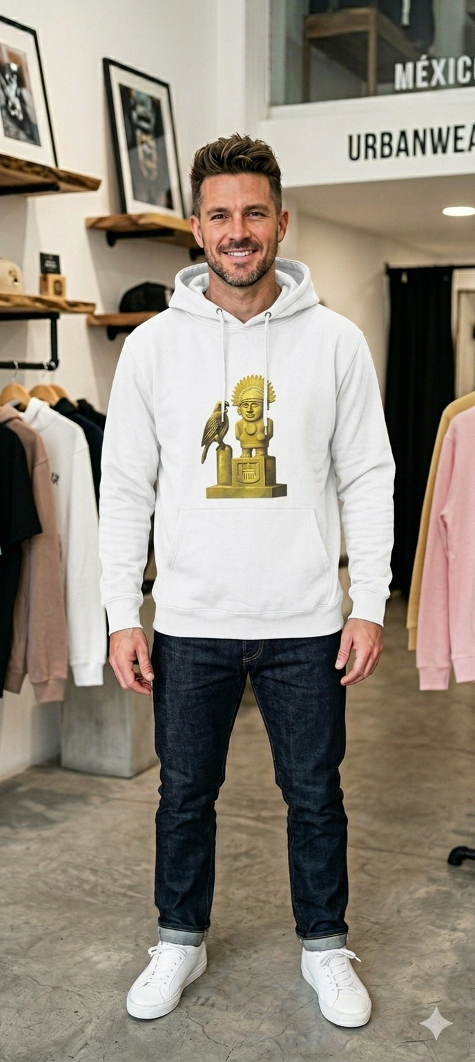 Hoodie Adultos Unisex Copetón y Zipa
