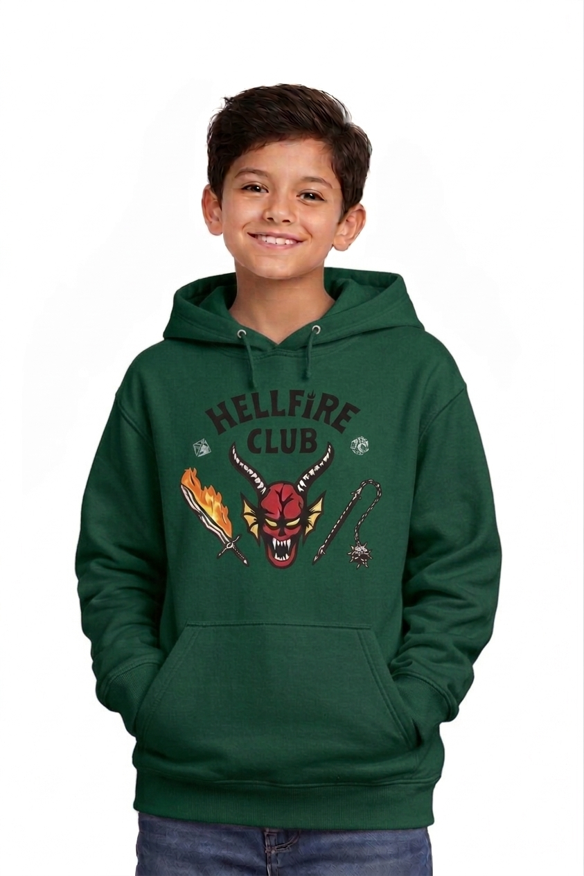 Hoodie Niños Hellfire Club – Dimensión Gato