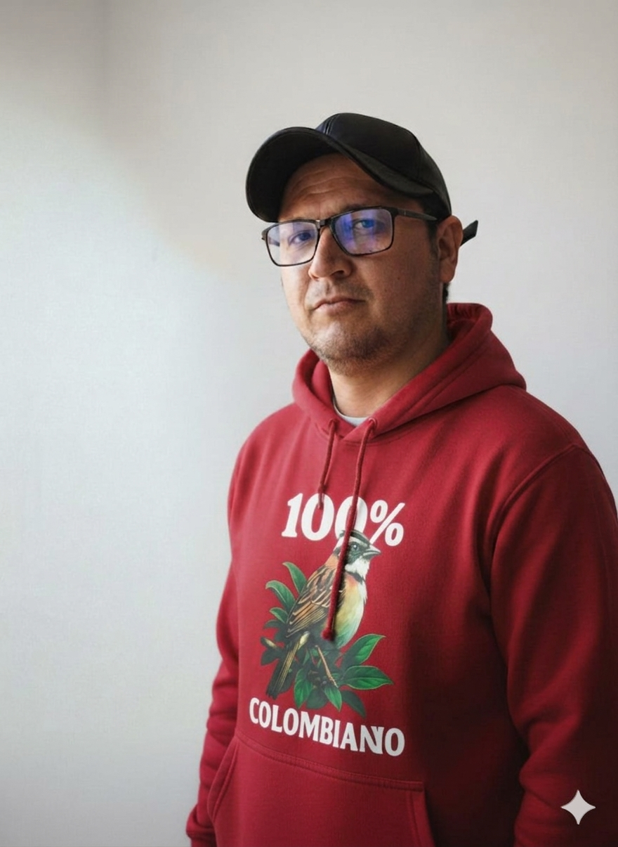 Hoodie Copetón Colombiano