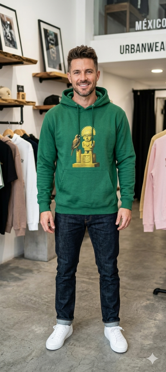 Hoodie Adultos Unisex Copetón y Zipa