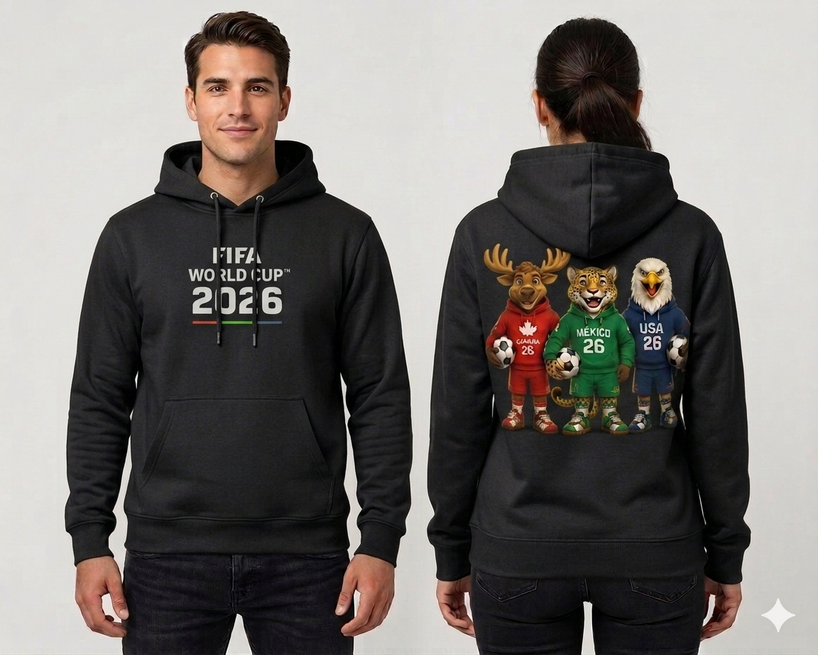 Hoodie Mundialista 2026 - El Gato con Gafas