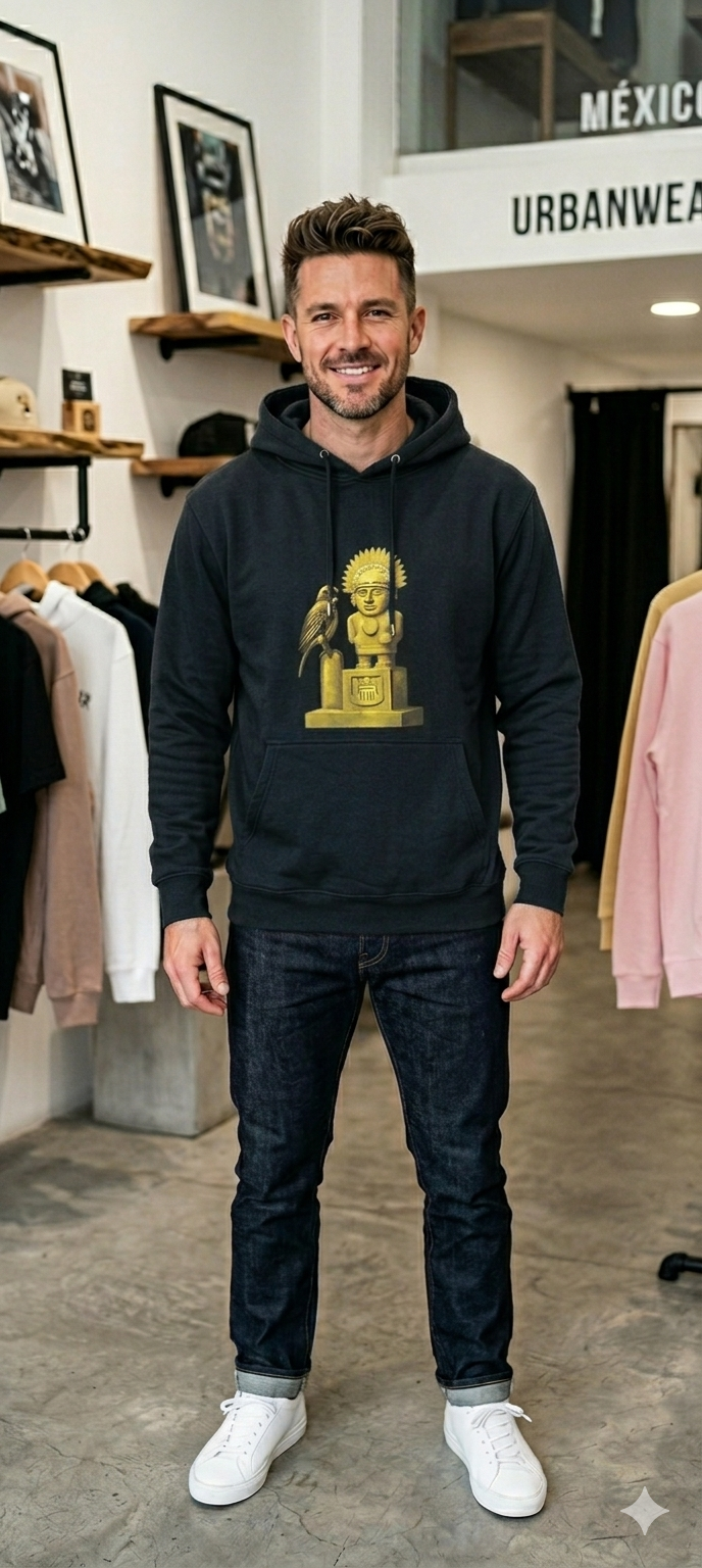 Hoodie Adultos Unisex Copetón y Zipa