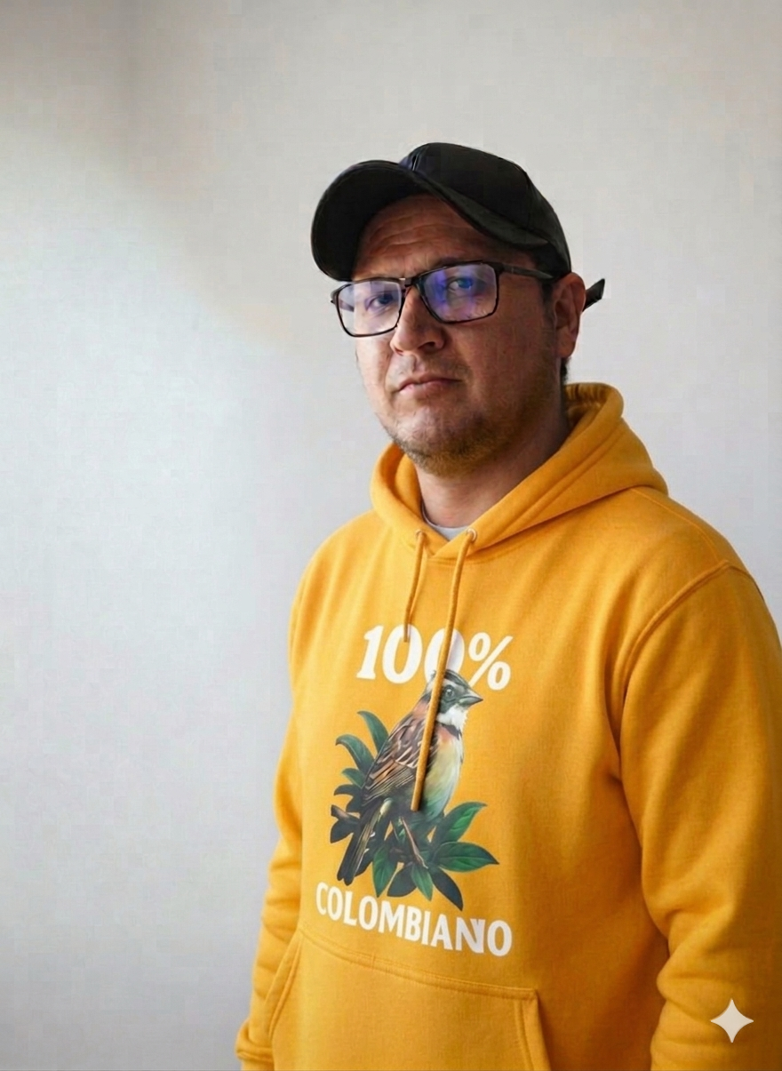 Hoodie Copetón Colombiano