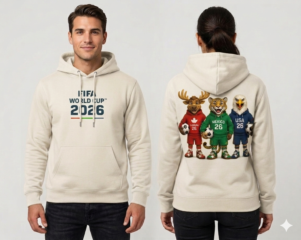 Hoodie Mundialista 2026 - El Gato con Gafas