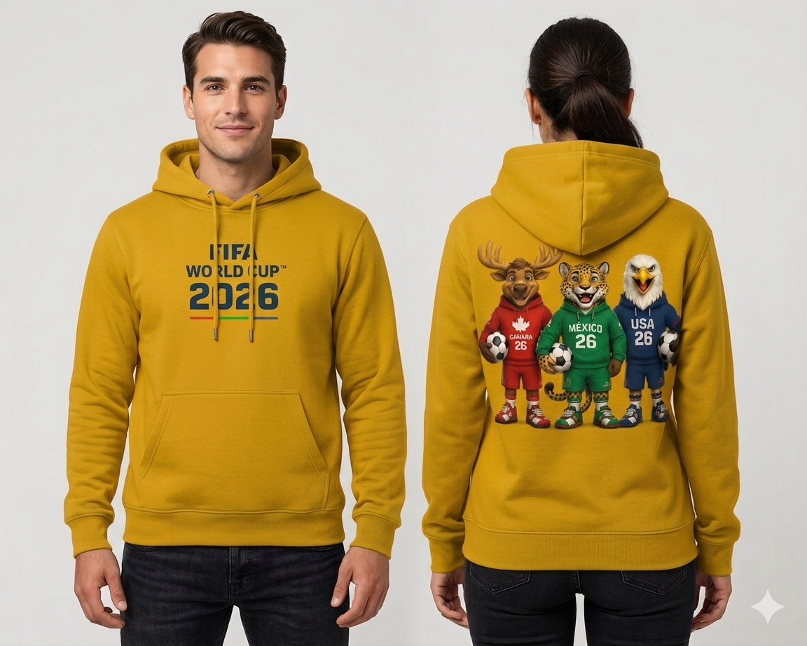 Hoodie Mundialista 2026 - El Gato con Gafas