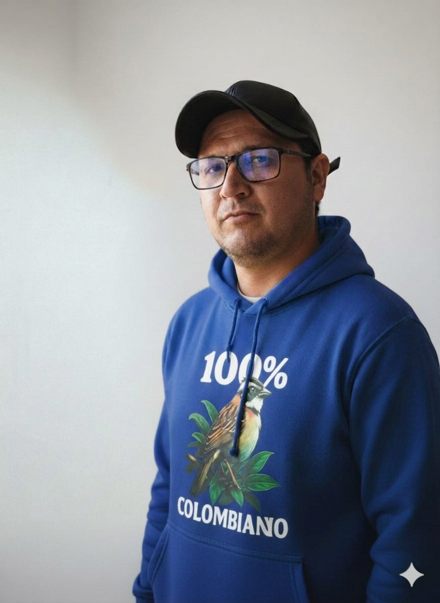 Hoodie Copetón Colombiano