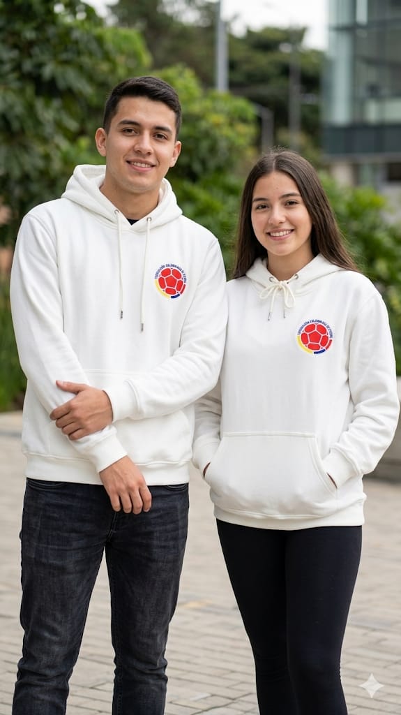 Hoodie Retro del Gato – Selección Colombia