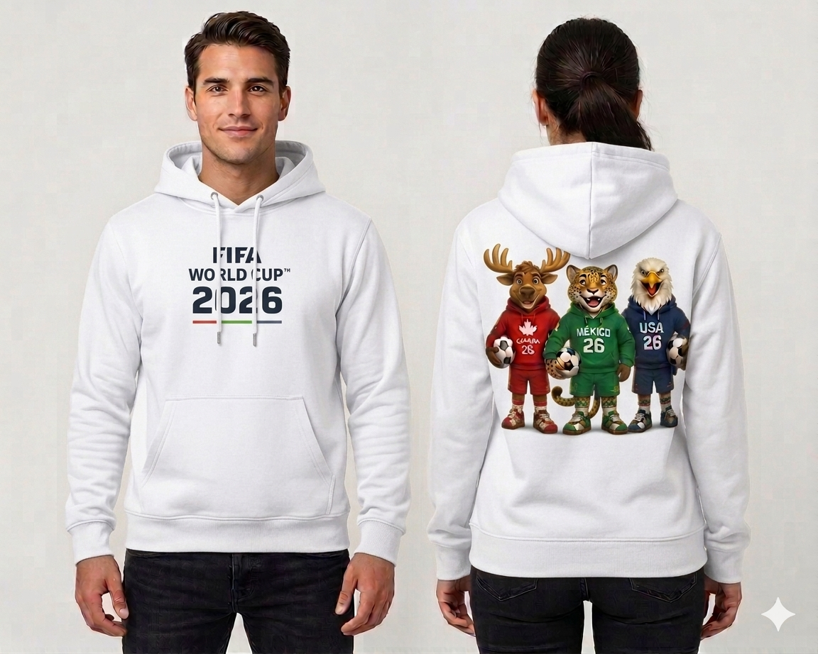 Hoodie Mundialista 2026 - El Gato con Gafas