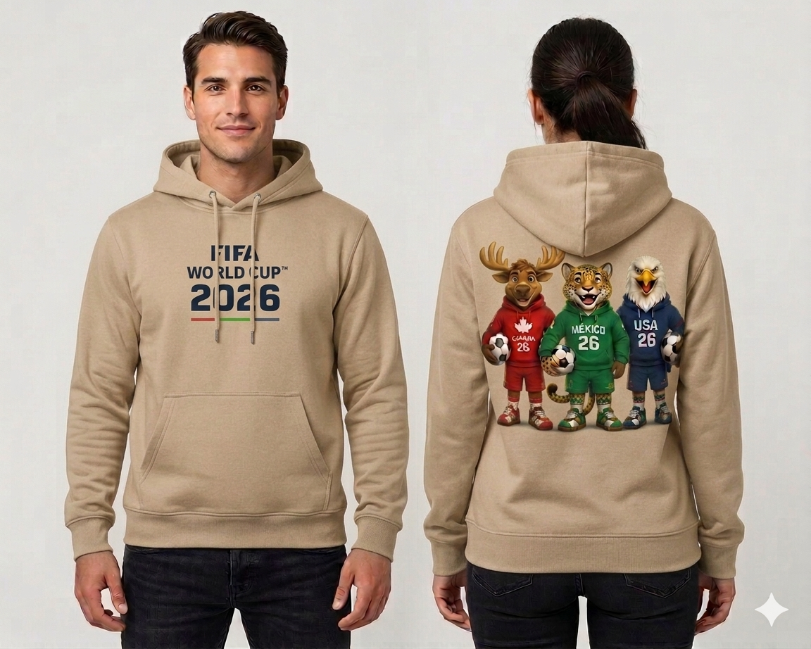 Hoodie Mundialista 2026 - El Gato con Gafas