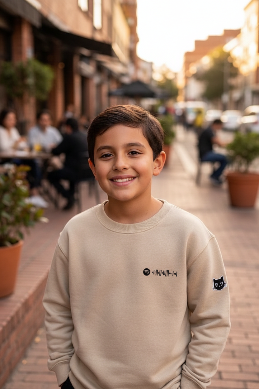 Saco CR Niños Beige Sonora del Gato