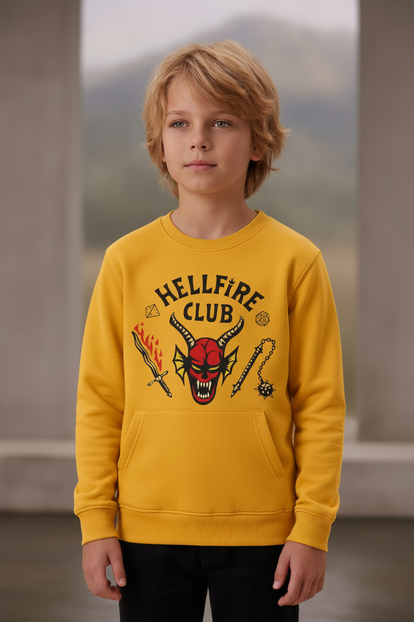 Saco Niños Amarilla Hellfire Club