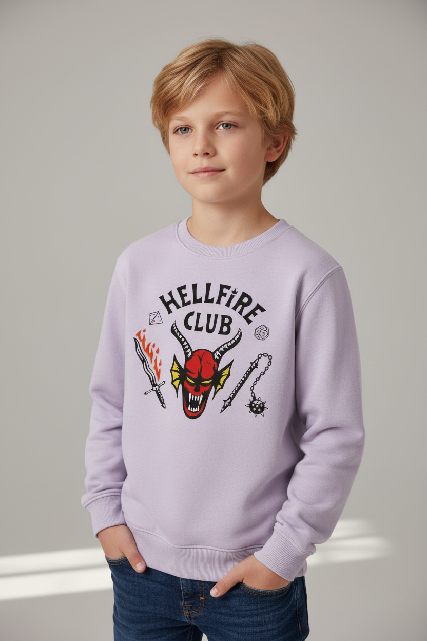 Saco Niños Lila Hellfire Club
