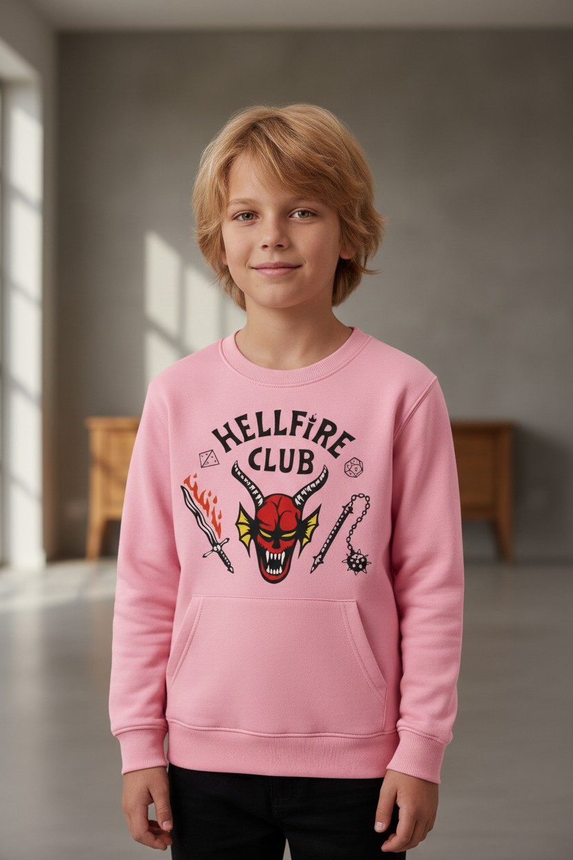 Saco Niños Rosada Hellfire Club